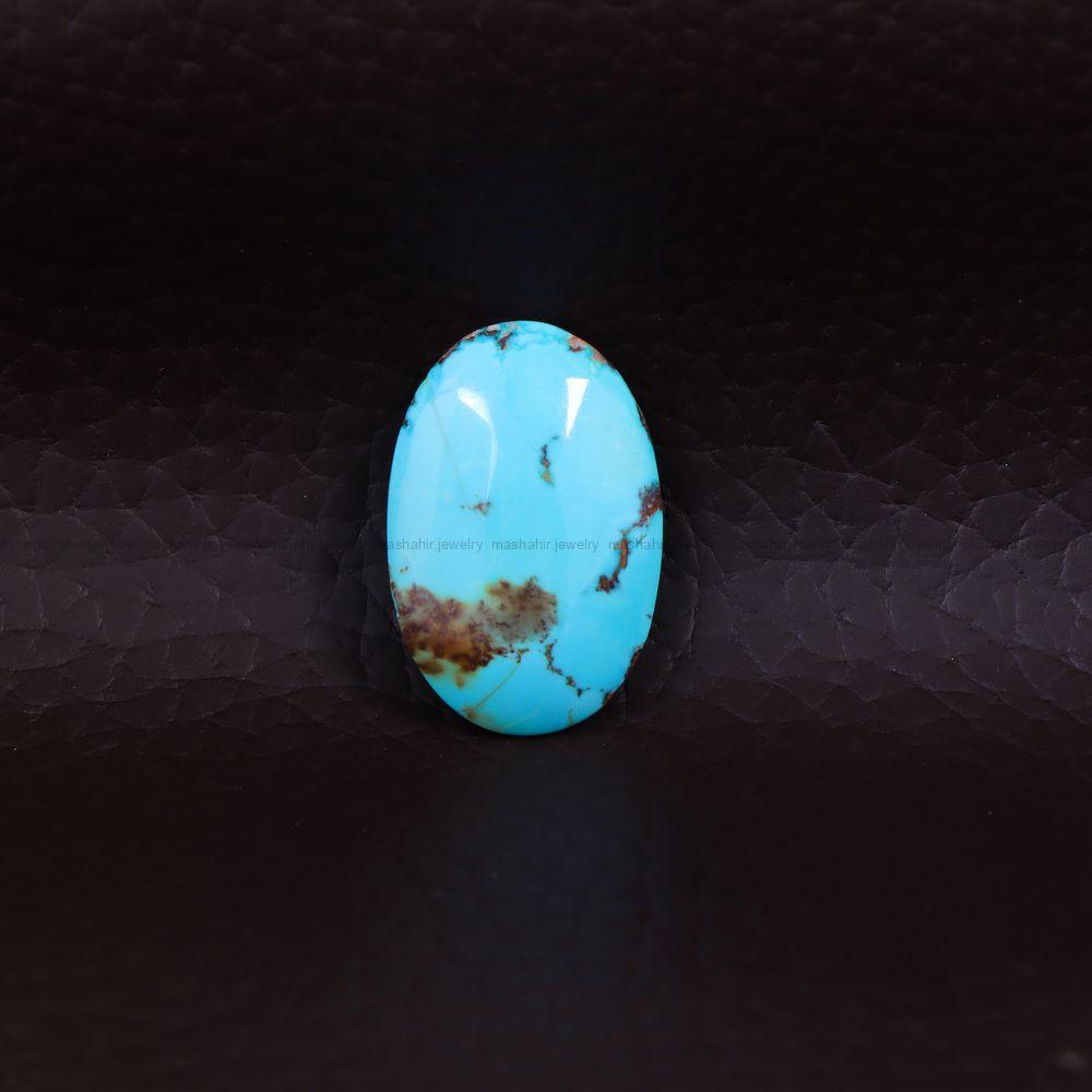 نگین فیروزه شجری کد 11507 - جواهری مشاهیر