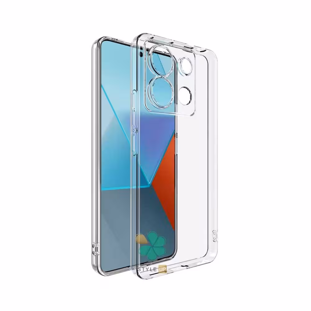 قاب گوشی ژله ای محافظ لنز دار مناسب شیائومی Redmi Note 13 Pro