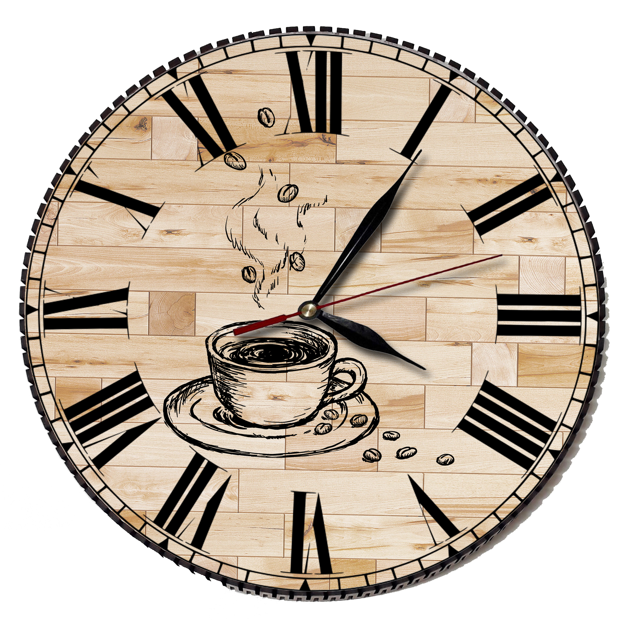 ساعت دیواری مدل کافی