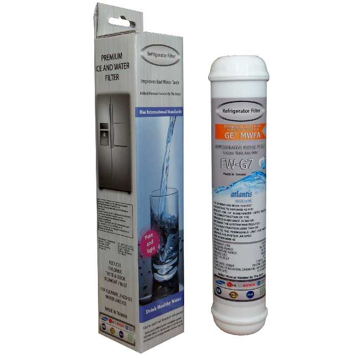 فیلتر یخچال ساید بای ساید آتلانتیس مدل FW - G7