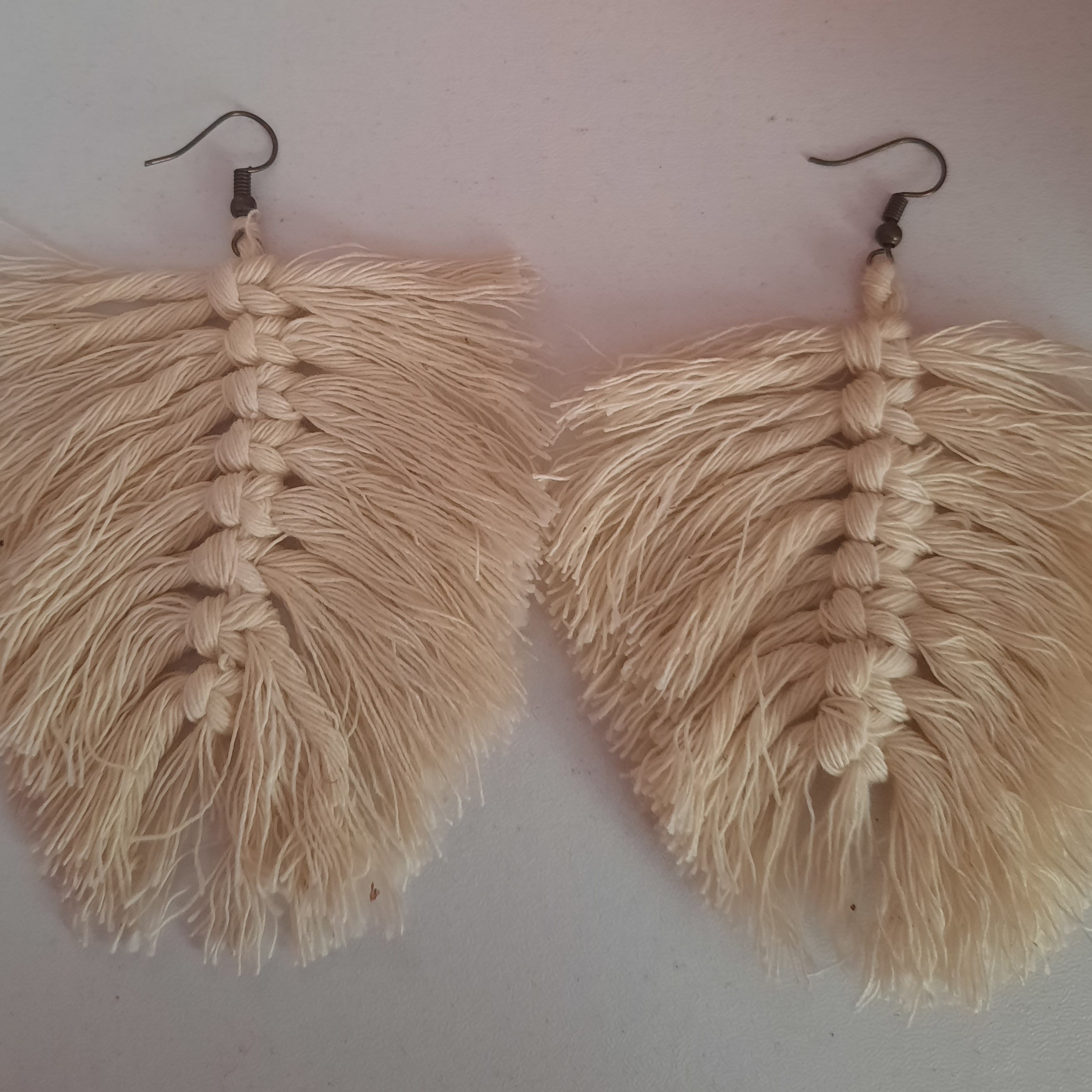 گوشواره مکرومه