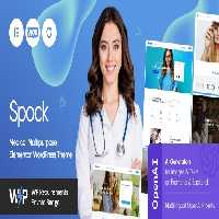 دانلود قالب پزشکی و سلامت Spock برای وردپرس