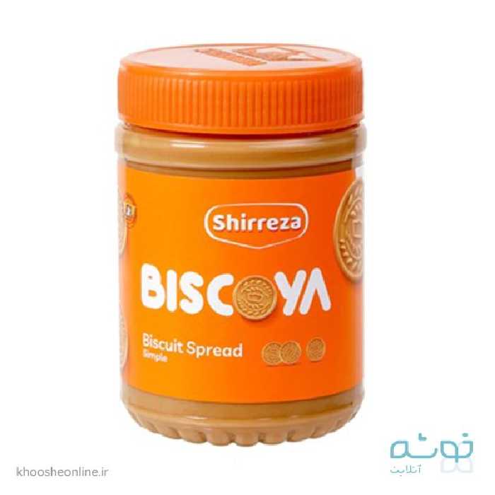 کرم بیسکوییت 400 گرمی شیررضا