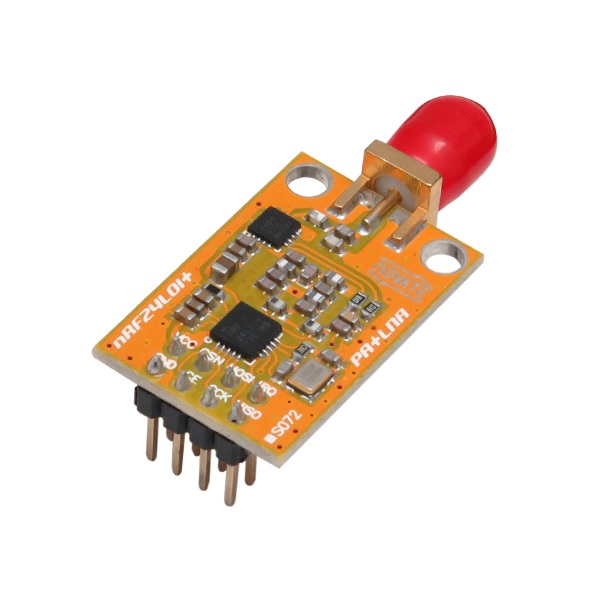 ماژول فرستنده و گیرنده مدل NRF24L01 PA LNA به همراه آنتن