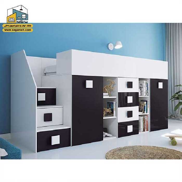 تخت خواب دوطبقه کد BTDP50 - فروشگاه سه گامه
