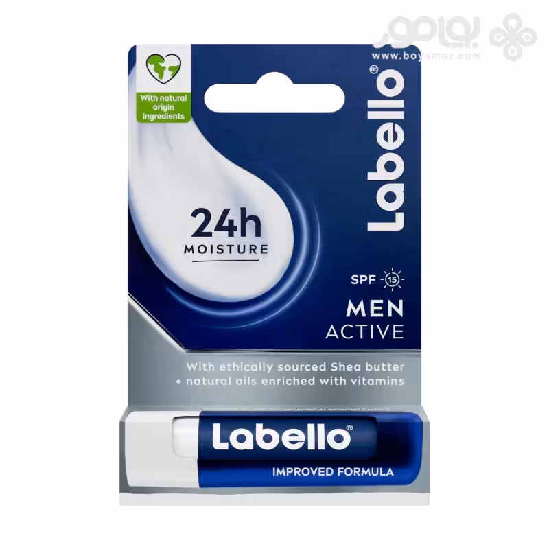 بالم لب مردانه لابلو مدل MEN ACTIVE حاوی SPF15 حجم 5.5 میل