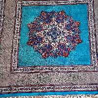 سفره ورومیزی قلمکاری صادراتی اعلا 4نفره 