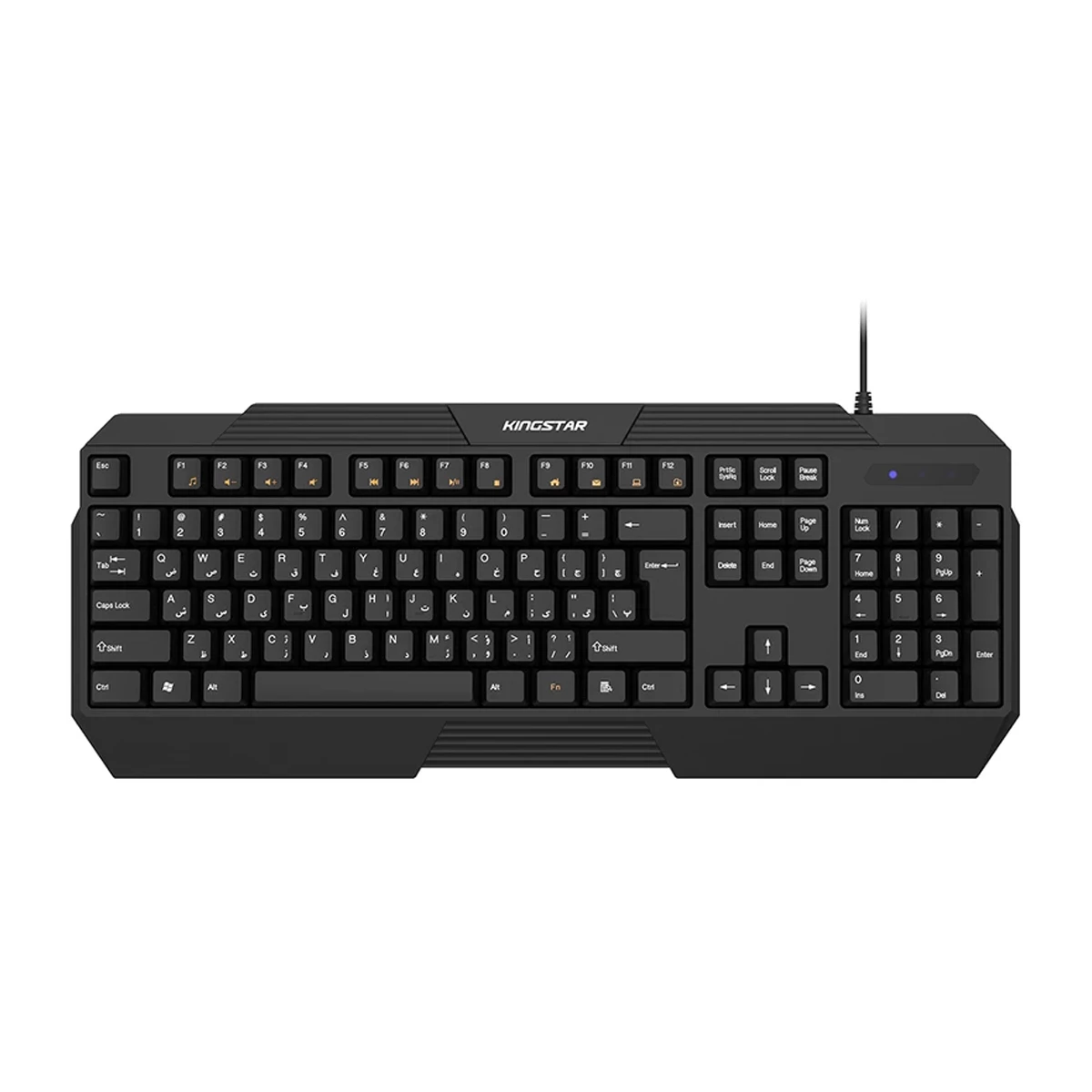 کیبورد با سیم کینگ استار مدل KB72