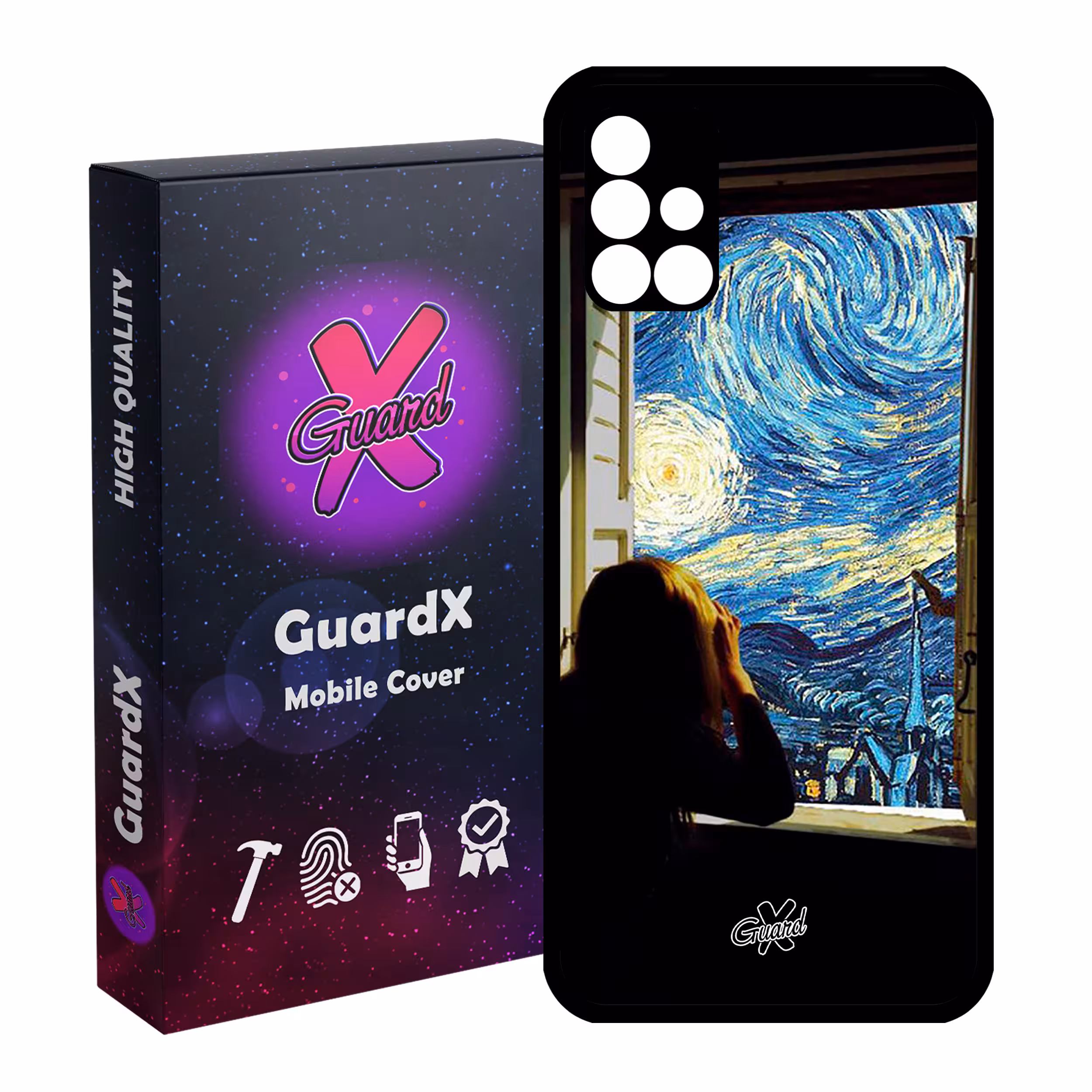 کاور گارد ایکس طرح Art مدل Glass10268 مناسب برای گوشی موبایل سامسونگ Galaxy M31s