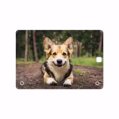 برچسب پوششی ماهوت مدل Dog-2 مناسب برای تبلت سامسونگ Galaxy Tab A 9.7 2015 T550