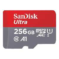 خرید کارت حافظه SanDisk 256GB 150MB/s Ultra microSDXC با بهترین قیمت
