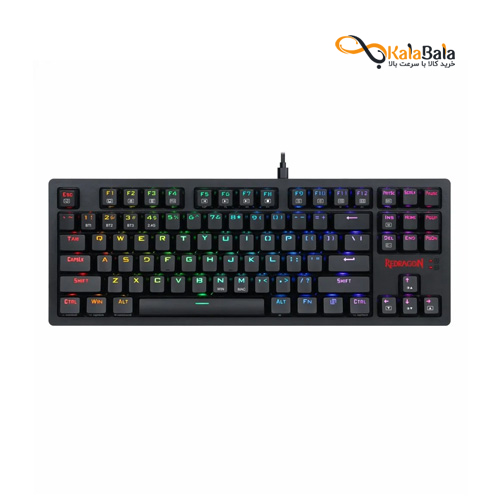 خرید کیبورد گیمینگ بیسیم / باسیم ردراگون مدل Karma K598P-KBS • سوئیچ آبی