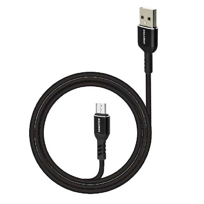 کابل تبدیل USB به microUSB کلومن مدل KD-25 طول 1 متر