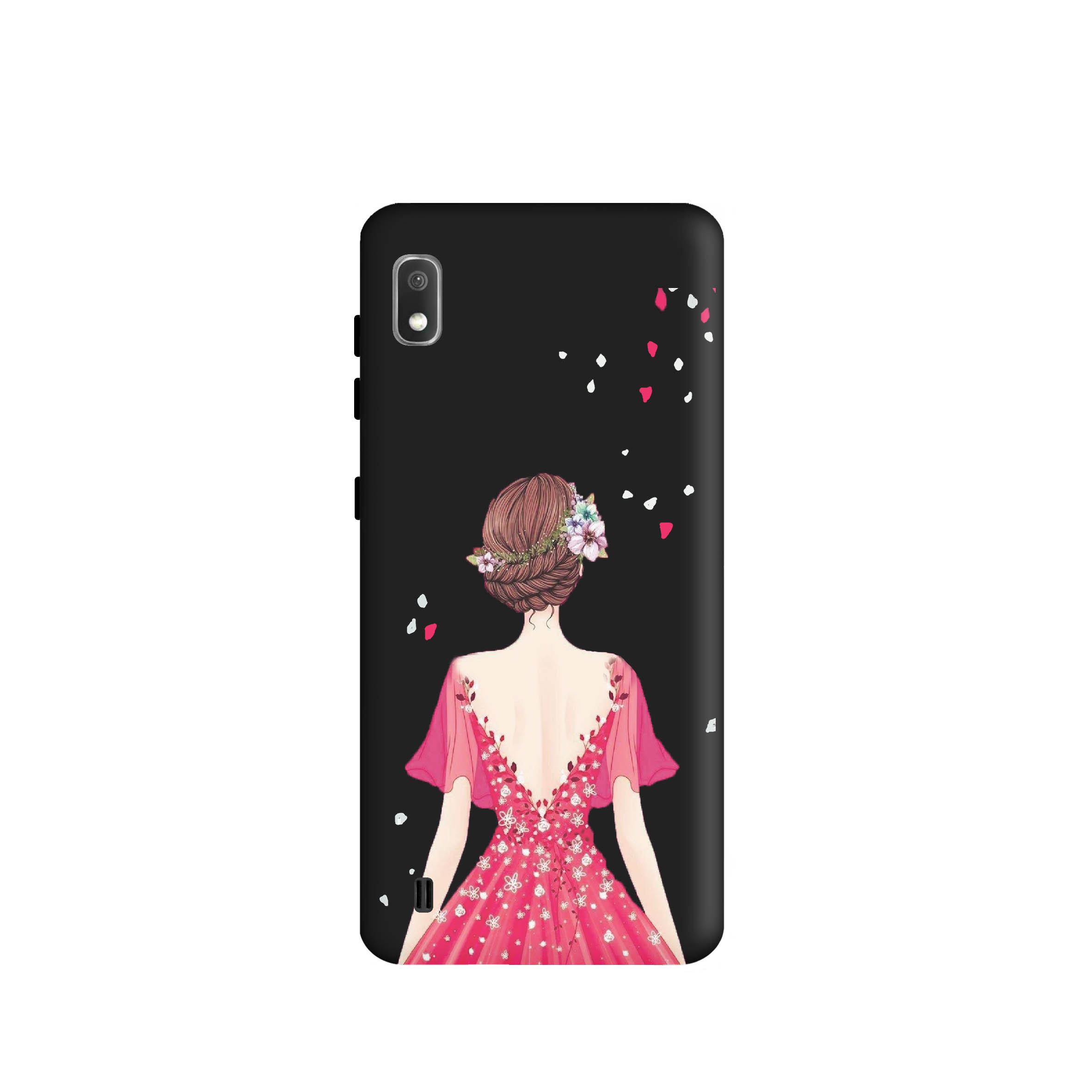 کاور طرح دخترانه کد 790 مناسب برای گوشی موبایل سامسونگ Galaxy A10