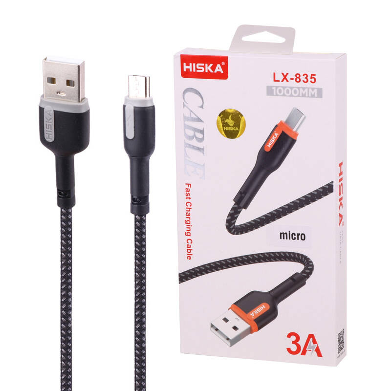 کابل شارژ میکرو HISKA LX835 - یاسین کامپیوتر