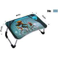 میز تحریر تاشو 4565 فانتزی طرح دختر دوچرخه سوار