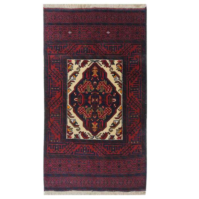 فرش دستبافت یک و نیم متری کد 4453