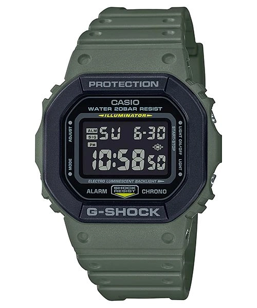 ارسال فوری   گارانتی اصلی شرکتی   ساعت مچی G-SHOCK کاسیو مدل CASIO – DW-5610SU-3DR
