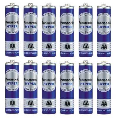 باتری قلمی پاناسونیک مدل R5UT/4S HYPER بسته 12 عددی 