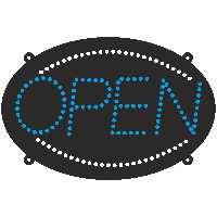 تابلو ال ای دی آیاز طرح باز کد 152 BW