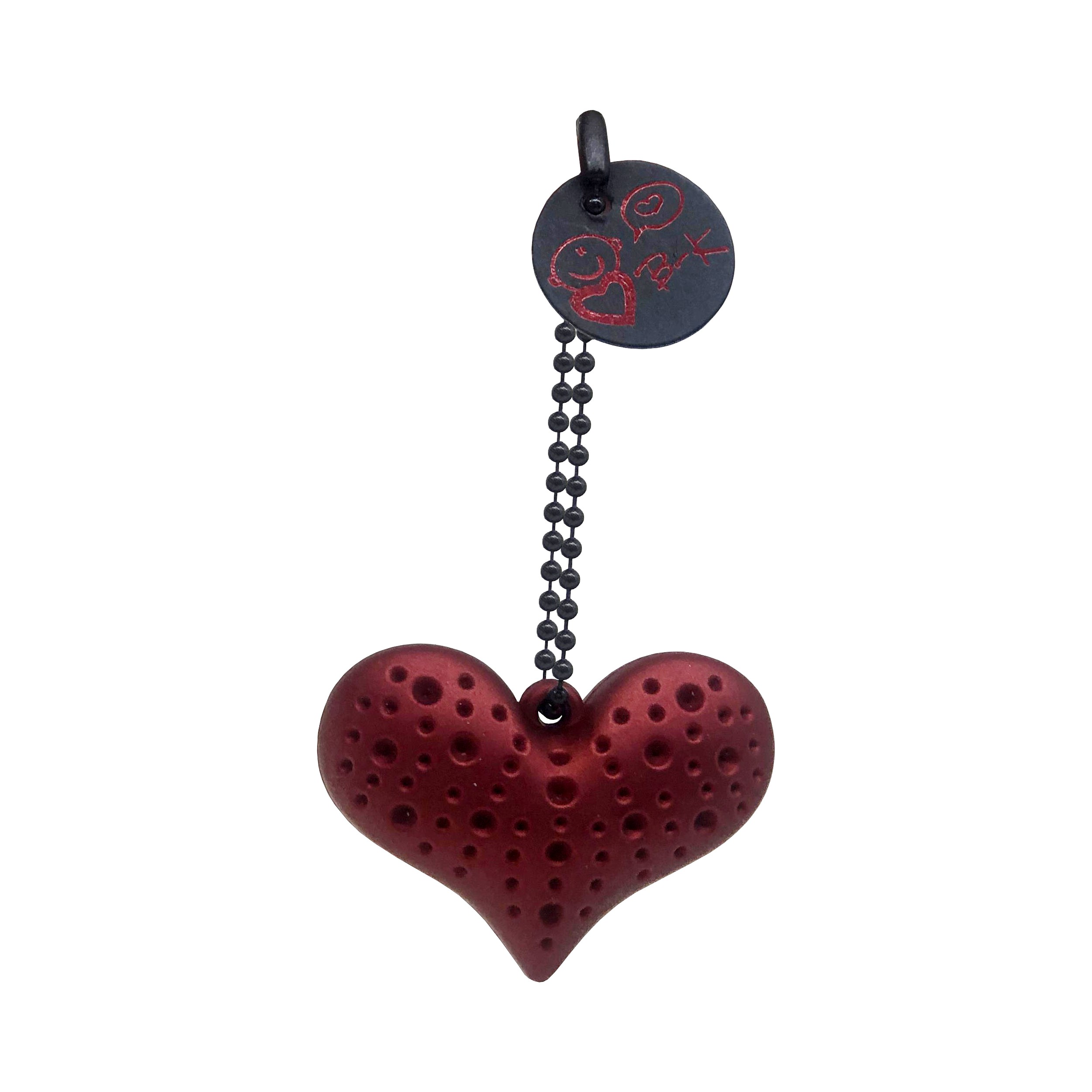 آویز تزیینی مدل قلب کد Cavity B-K