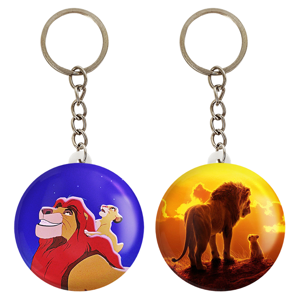 جاکلیدی خندالو مدل شیرشاه Lion King کد 1069910706 مجموعه 2 عددی
