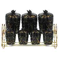 ست جا ادویه 6 پارچه  کد 1001b