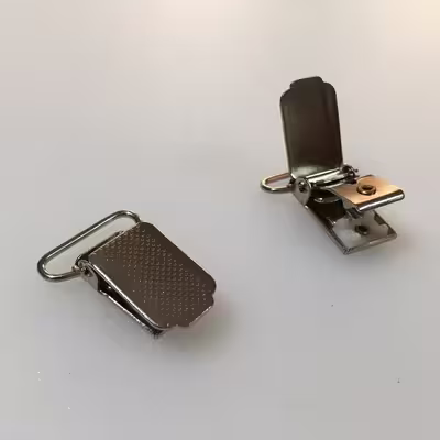 گیره ساسبند مدل پلاستیک دار کد StL2cm بسته 50 عددی