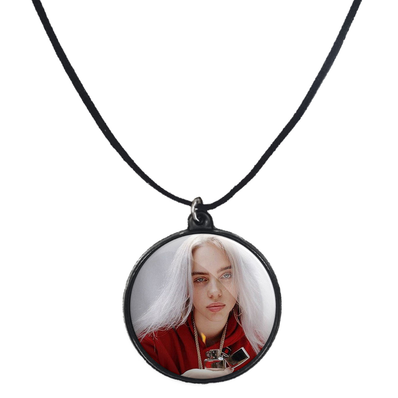 گردنبند پرمانه طرح بیلی آیلیش کد pmb.20045 مدل دو طرفه