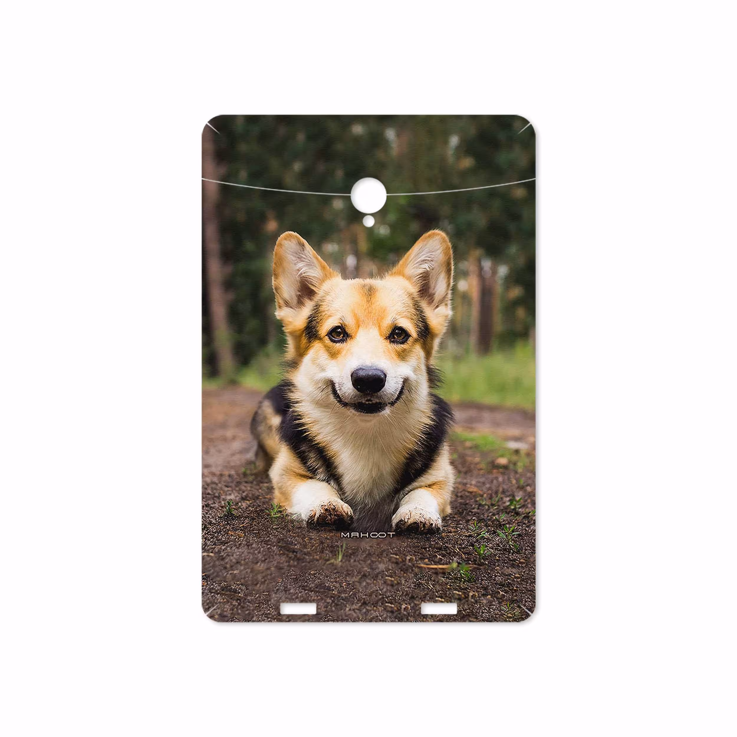 برچسب پوششی ماهوت مدل Dog-2 مناسب برای تبلت وریکو Unipad