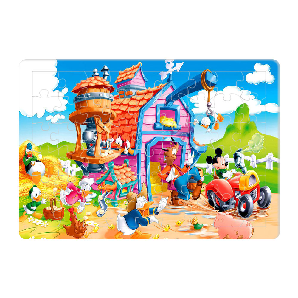 پازل 54 تکه طرح میکی موس مدل P1166