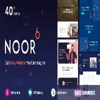 دانلود قالب Noor فارسی و راستچین شده برای وردپرس