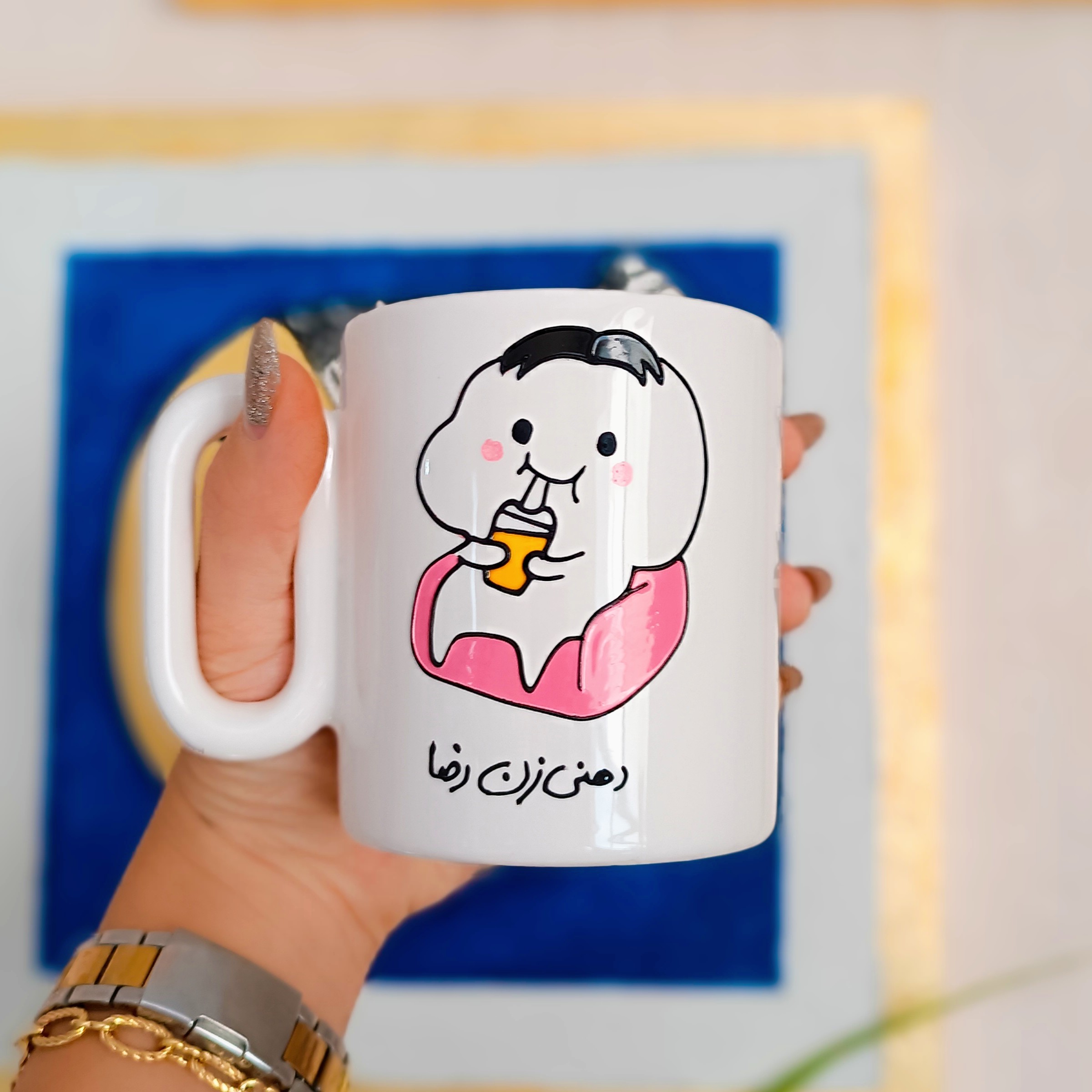 ماگ دهنی پس کرایه ماگ زن ا ماگ ویترای ماگ لیوان زن ا لیوان دهنی زن ا