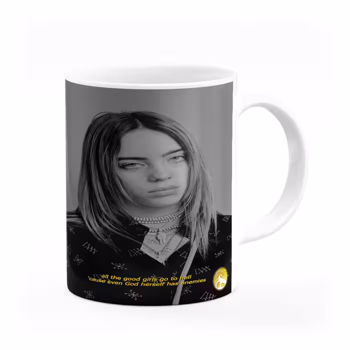 ماگ هومرو طرح بیلی ایلیش مدل MG8090