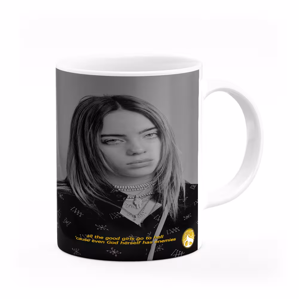 ماگ هومرو طرح بیلی ایلیش مدل MG8090