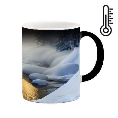 ماگ حرارتی کاکتی طرح منظره مدل mgh16294