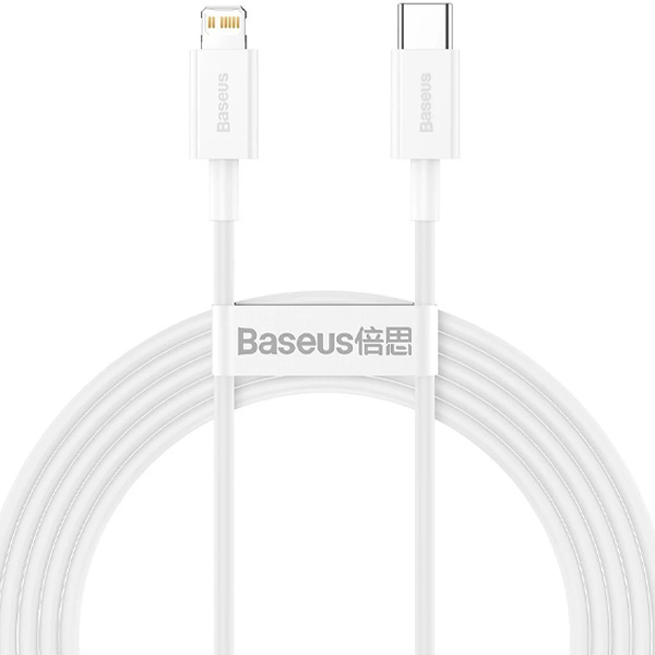 کابل تبدیل usb-c به لایتنینگ باسئوس مدل CATLYS-C02 طول 2 متر