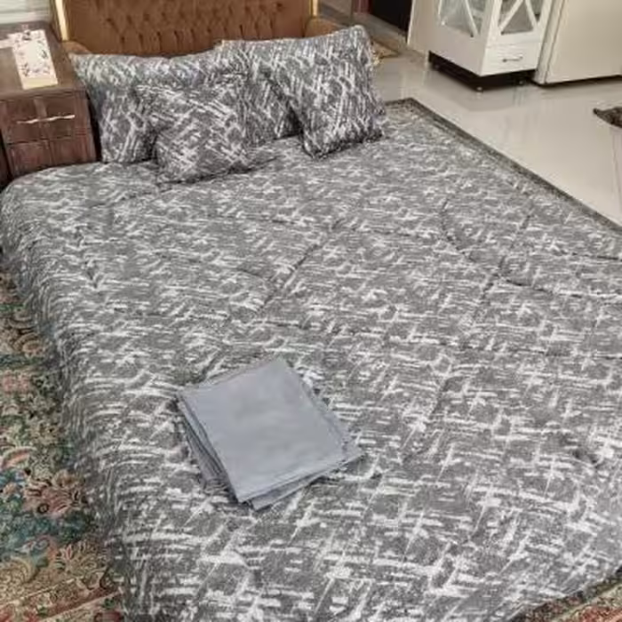 سرویس روتختی دو نفره مخمل 8 تکه - کد a3