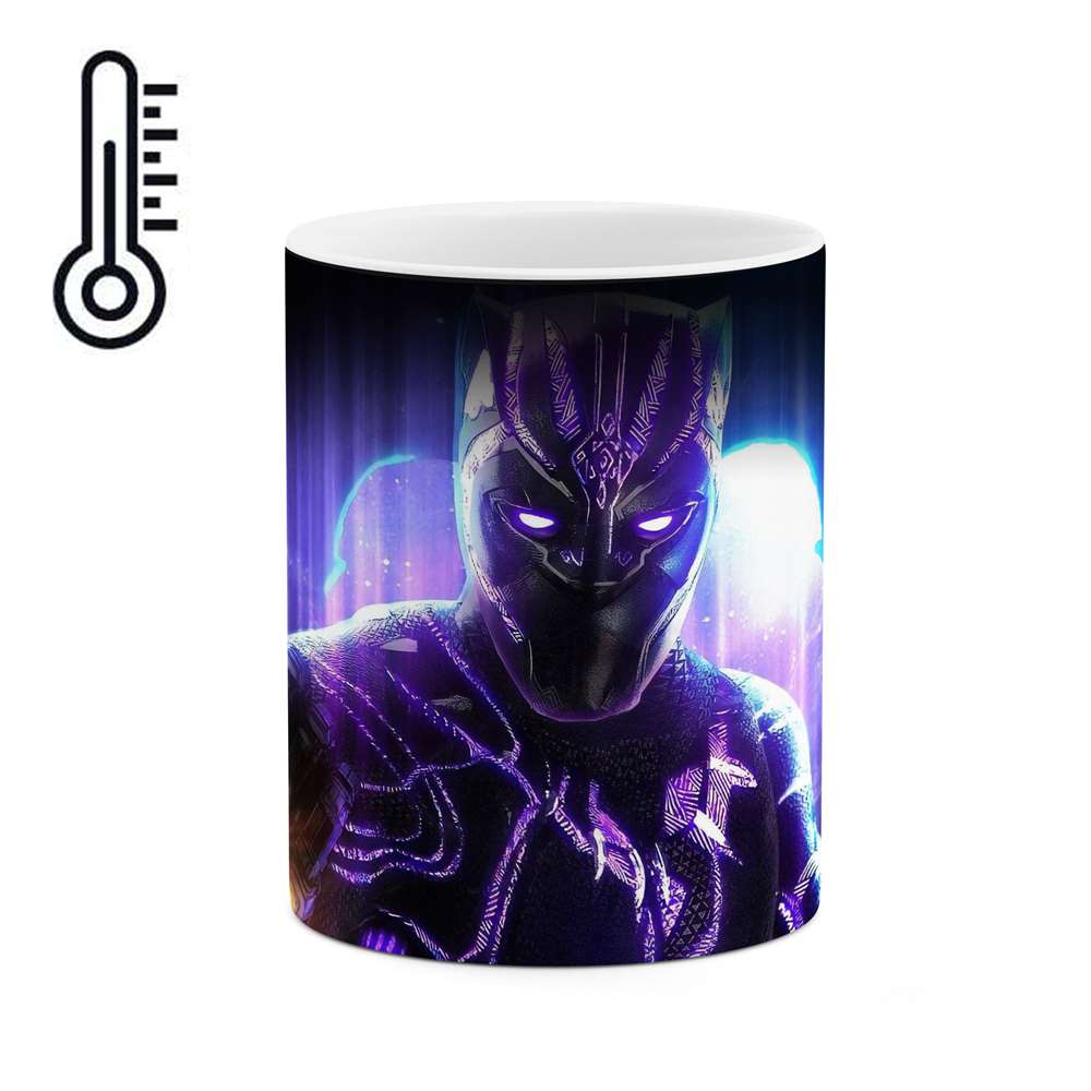 ماگ حرارتی طرح بلک پنتر Black panter  مدل mgph15290