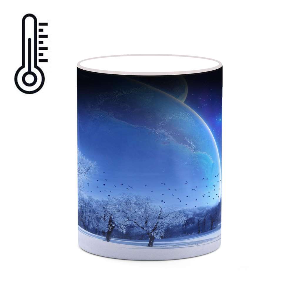 ماگ حرارتی کاکتی طرح فضا و کهکشان مدل mgh20047