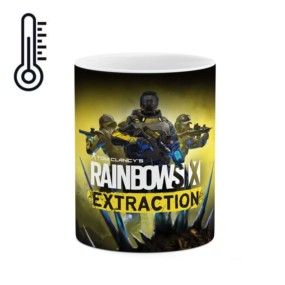 ماگ حرارتی طرح رینبو 6 مدل mgph02698