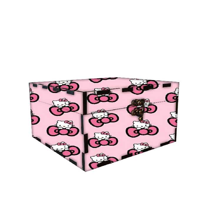 جعبه هدیه مدل کیتی کد 331