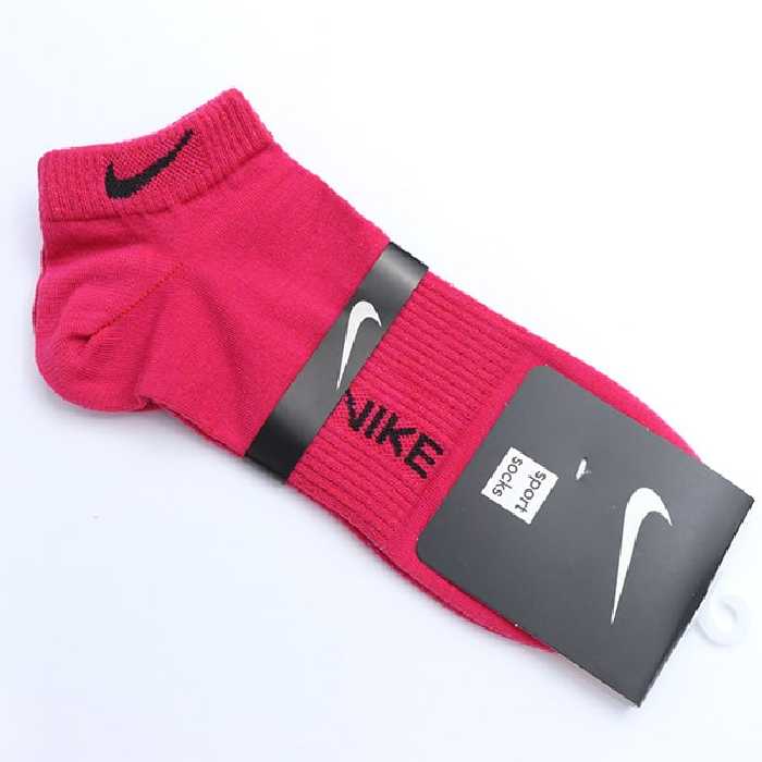 جوراب مچی مارک نایک رنگ سرخابی پافیت 22652