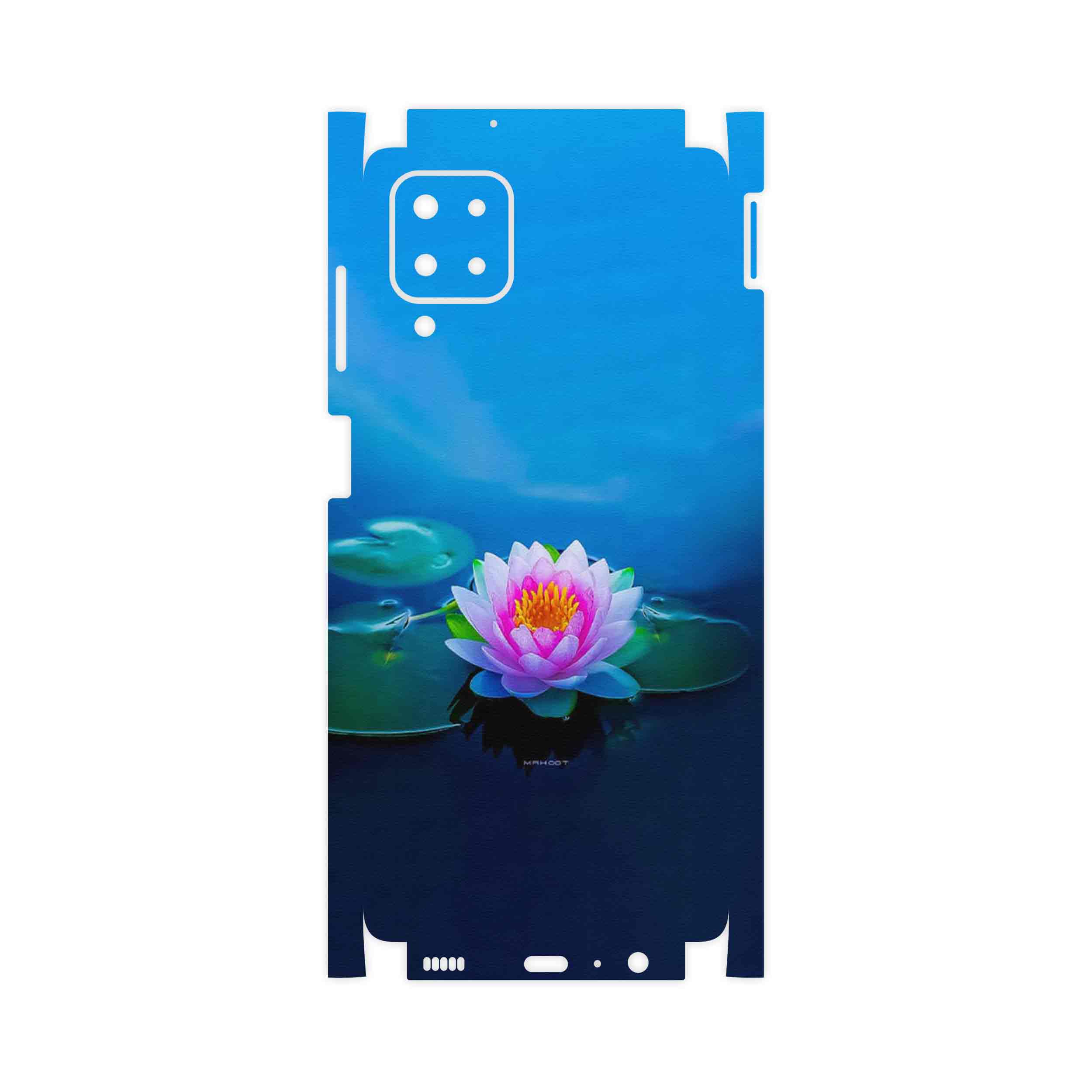 برچسب پوششی ماهوت مدل Lotus-FullSkin مناسب برای گوشی موبایل سامسونگ Galaxy F12