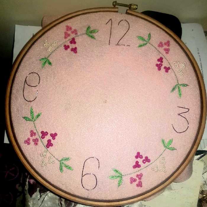 ساعت نمدی مخصوص اتاق کودک در سایز مختلف