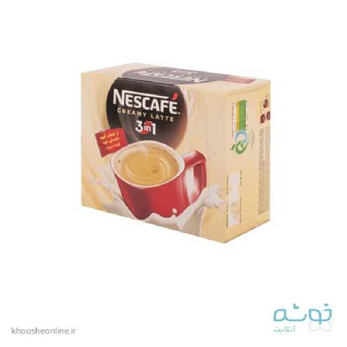 نسکافه ساشه ای 1*3 خامه ای جعبه ای