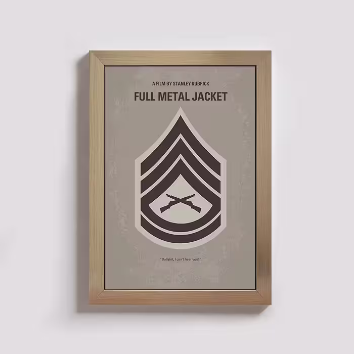 تابلو مدل فیلم Full metal jacket کد BE026