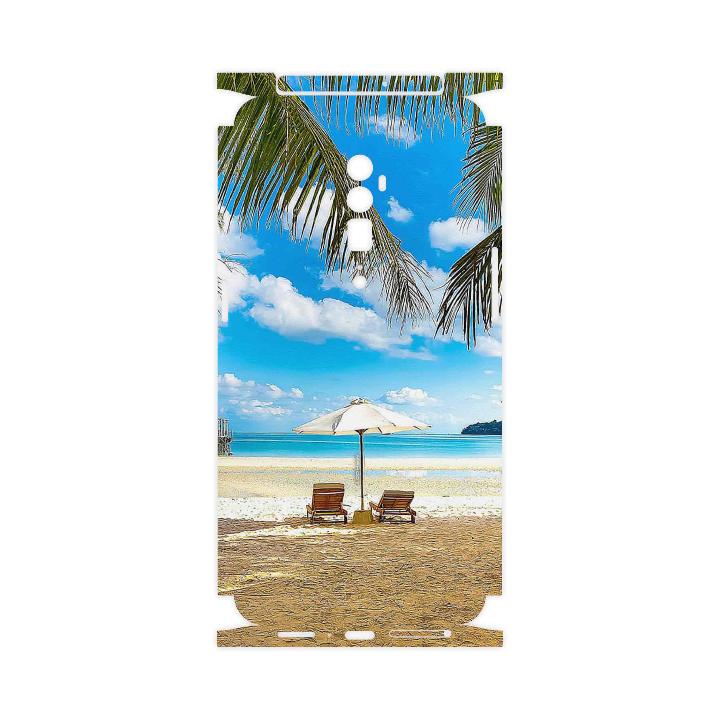 برچسب پوششی ماهوت مدل Beach-FullSkin مناسب برای گوشی موبایل اپو RENO 10X