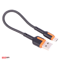 کابل تبدیل USB به microUSB هیسکا مدل LX-1020 طول 20 سانتی متر