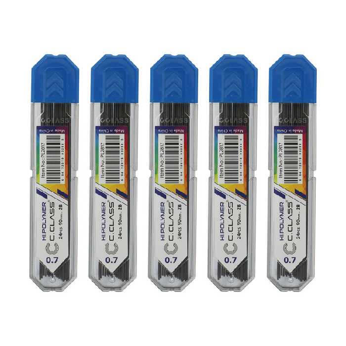 نوک مداد نوکی 0.7 میلی متری سی.کلاس مدل PL2915  بسته 5 عددی